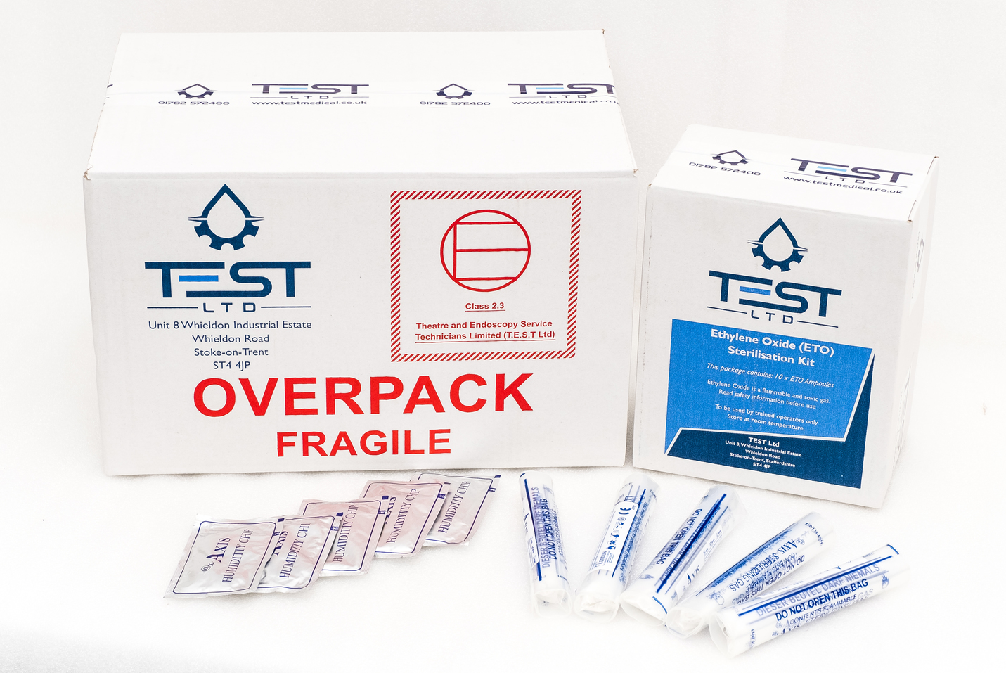 TEST Ltd Ethylene Oxide Sterilising Kit