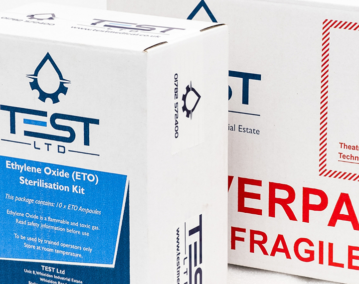 ETO sterilisation equipment and packaging materials